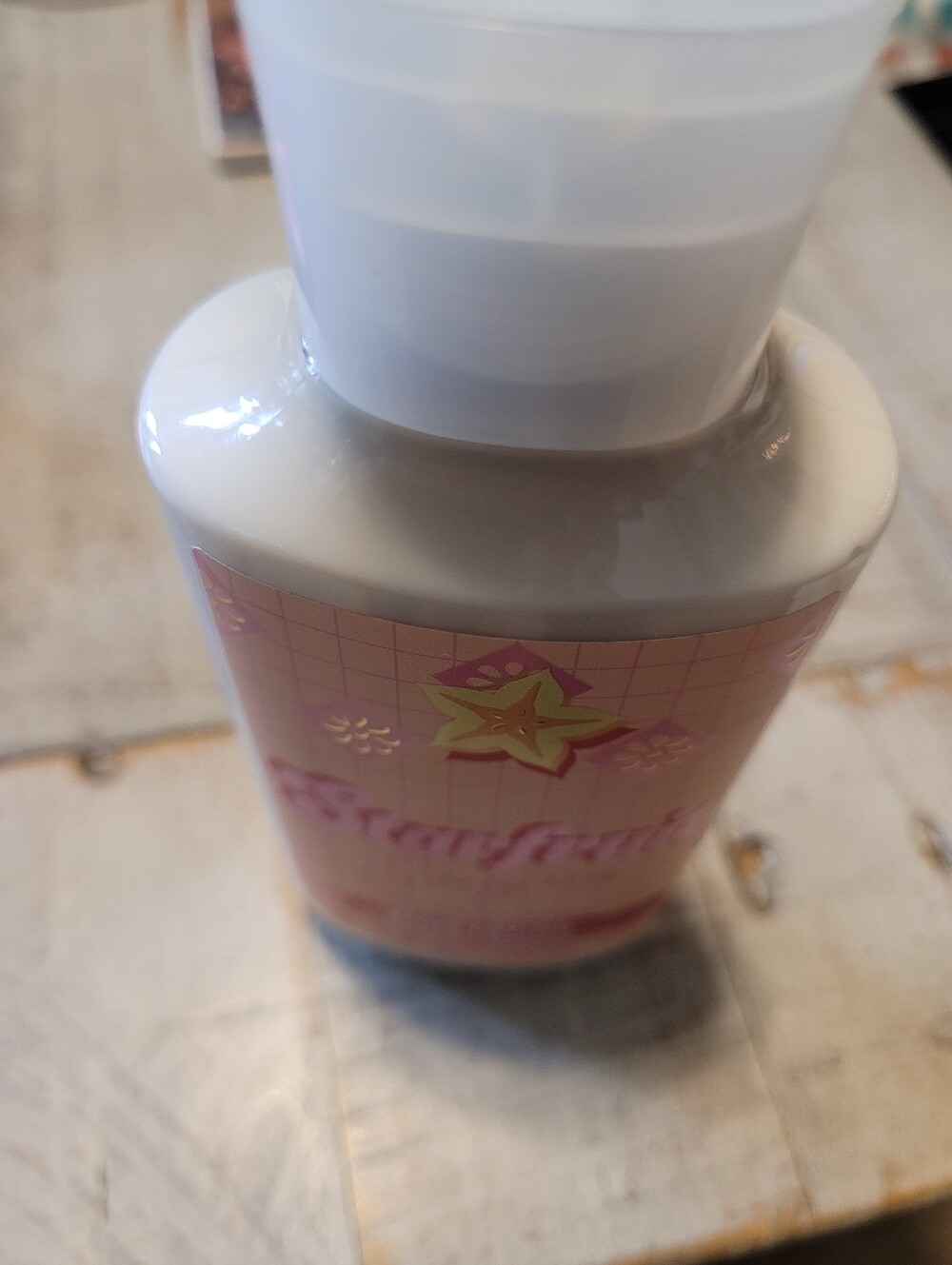 New 8 Fl oz B&B W Starfruit Sangria Body Lotion